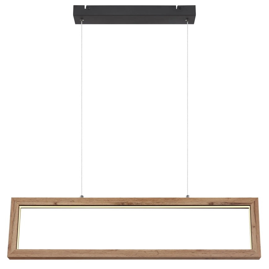 Globo 67287H - Κρεμαστό φωτιστικό με καλώδιο MANDERA LED/24W/230V καφέ