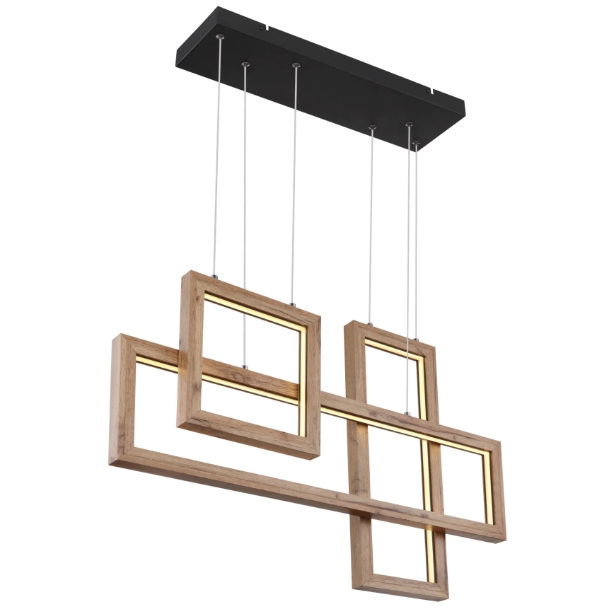 Globo 67287H1 - Κρεμαστό φωτιστικό LED με καλώδιο MANDERA LED/40W/230V καφέ