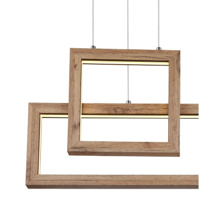 Globo 67287H1 - Κρεμαστό φωτιστικό LED με καλώδιο MANDERA LED/40W/230V καφέ