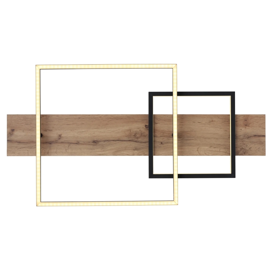 Globo 67289D1 - LED φωτιστικό οροφής VANNI LED/24W/230V 40x75 cm καφέ/μαύρο