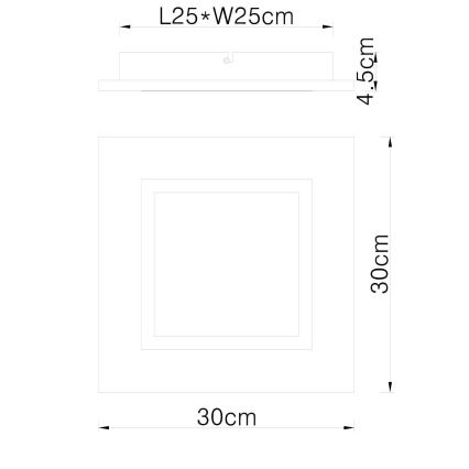 Globo - Φωτιστικό οροφής LED LED/12W/230V