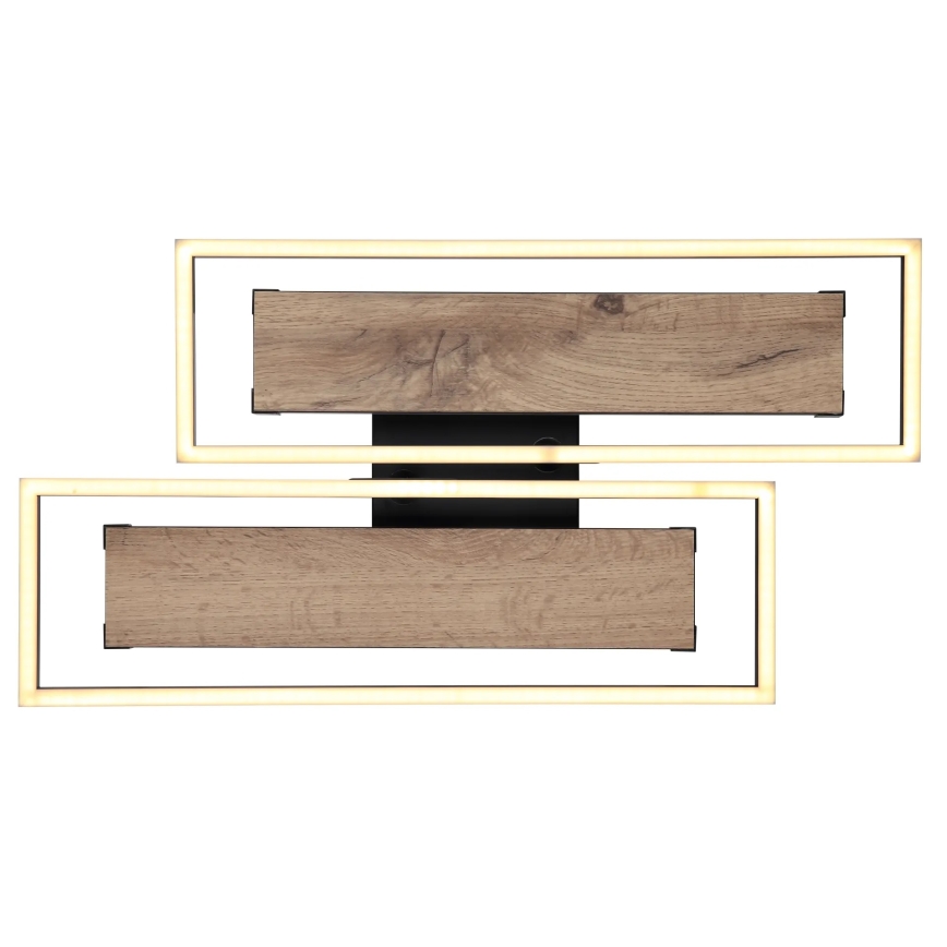 Globo 67299D1 - Φωτιστικό οροφής COLLI LED 48W/230V 52x60 cm καφέ/μαύρο