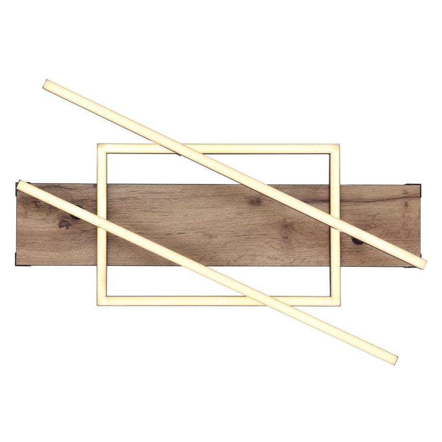 Globo 67299D3 - Φωτιστικό οροφής LED COLLI LED/40W/230V 88x120 cm μπεζ/μαύρο