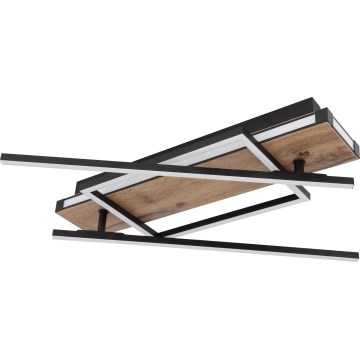 Globo 67299D3 - Φωτιστικό οροφής LED COLLI LED/40W/230V 88x120 cm μπεζ/μαύρο