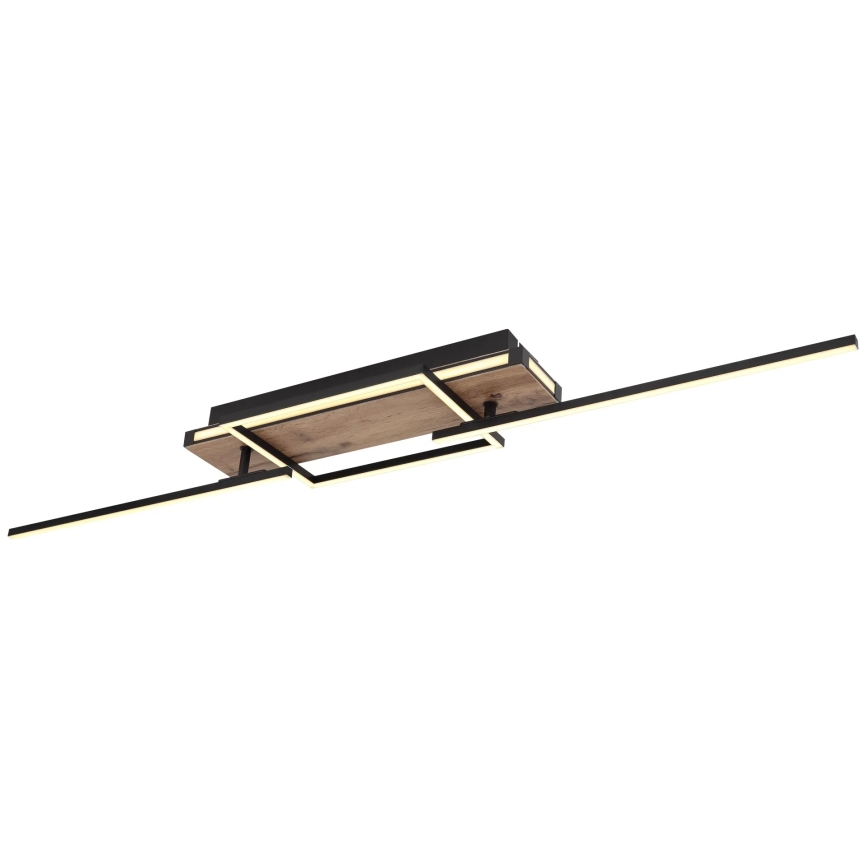 Globo 67299D3 - Φωτιστικό οροφής LED COLLI LED/40W/230V 88x120 cm μπεζ/μαύρο