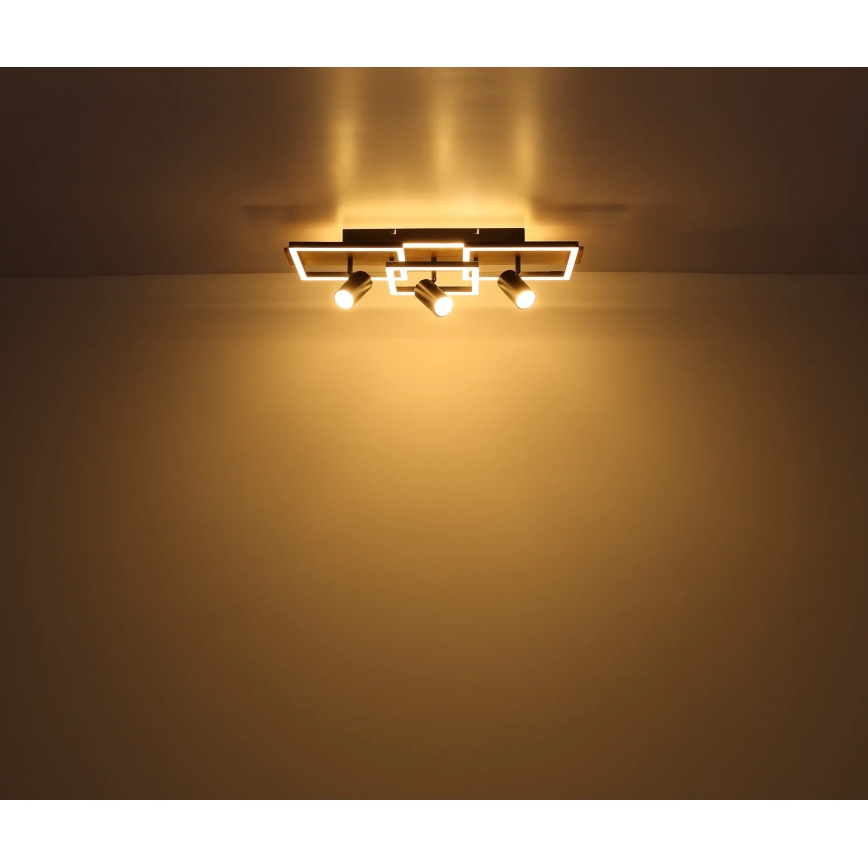 Globo - Φωτιστικό οροφής LED/48W/230V + 3xGU10/5W 3000K 27x72 cm