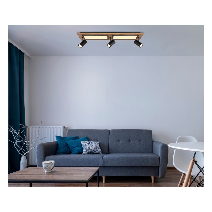 Globo - LED Σποτ LED/24W/230V + 3xGU10/5W