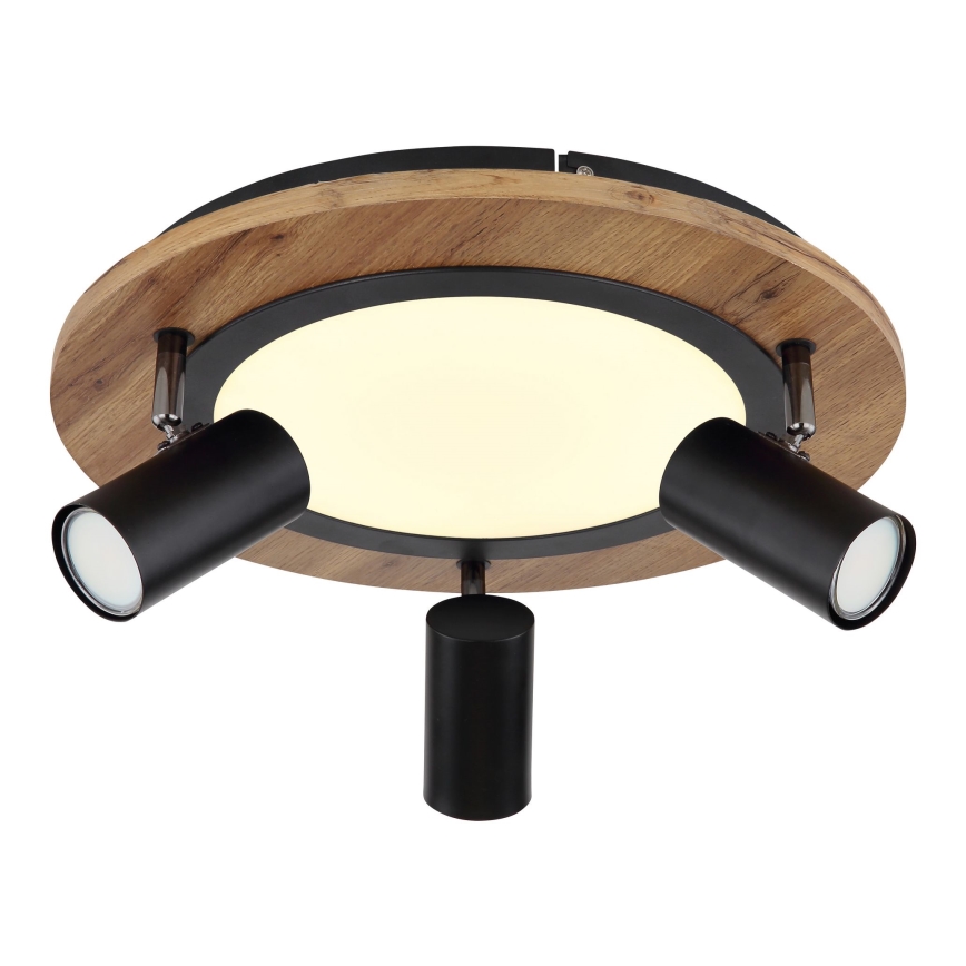 Globo - LED Σποτ 3xGU10/5W/230V + LED/15W/230V