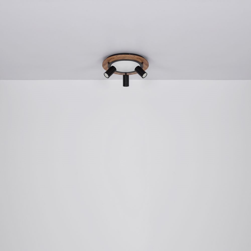 Globo - LED Σποτ 3xGU10/5W/230V + LED/15W/230V