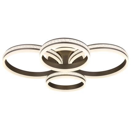 Globo - LED Dimmable φωτιστικό οροφής LED/90W/230V 2700K-6000K + τηλεχειριστήριο