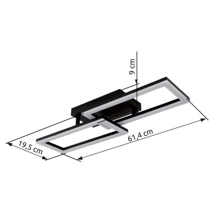 Globo - Φωτιστικό οροφής LED LED/20W/230V