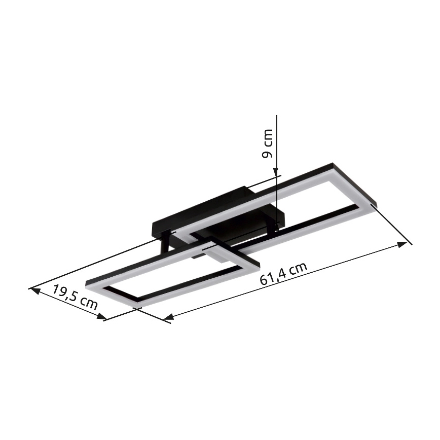 Globo - Φωτιστικό οροφής LED LED/20W/230V
