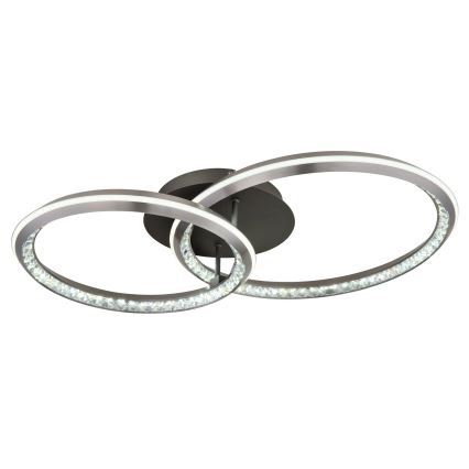 Globo - Ρυθμιζόμενο φωτιστικό οροφής LED/50W/230V 2700-6000K 50x75 cm + τηλεχειριστήριο