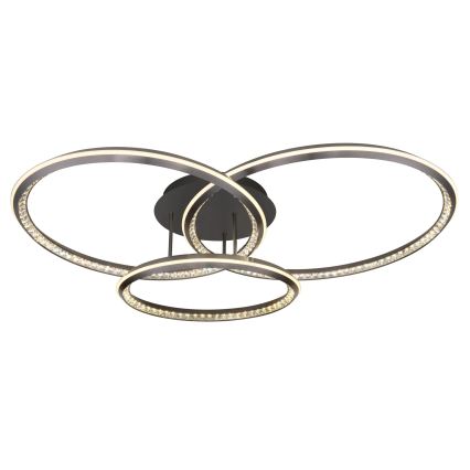 Globo - Ρυθμιζόμενο φωτιστικό οροφής LED/72W/230V 2700-6000K 50x75 cm + με τηλεχειριστήριο