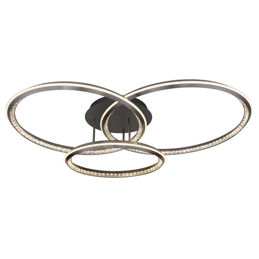 Globo - Ρυθμιζόμενο φωτιστικό οροφής LED/72W/230V 2700-6000K 50x75 cm + με τηλεχειριστήριο