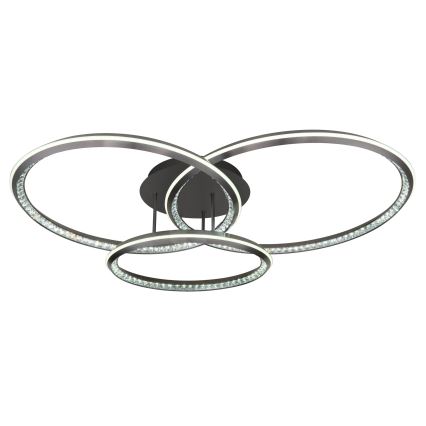 Globo - Ρυθμιζόμενο φωτιστικό οροφής LED/72W/230V 2700-6000K 50x75 cm + με τηλεχειριστήριο