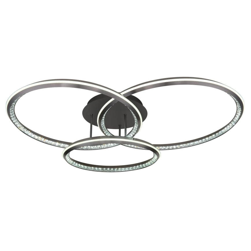 Globo - Ρυθμιζόμενο φωτιστικό οροφής LED/72W/230V 2700-6000K 50x75 cm + με τηλεχειριστήριο