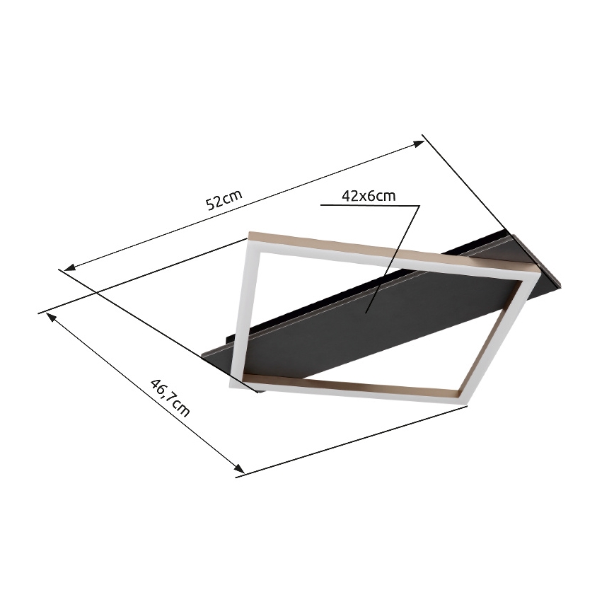 Globo - Φωτιστικό οροφής LED LED/18W/230V