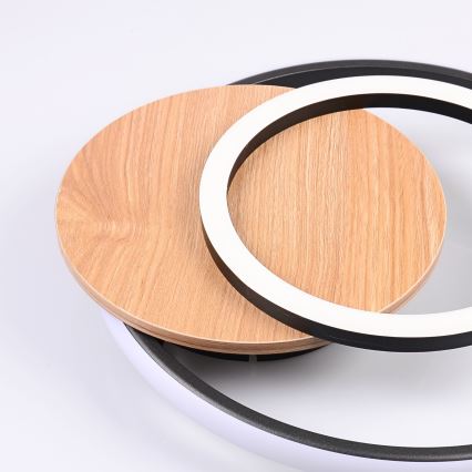 Globo - Φωτιστικό οροφής LED LED/24W/230V μαύρο