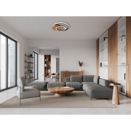 Globo - Φωτιστικό οροφής LED LED/24W/230V μαύρο