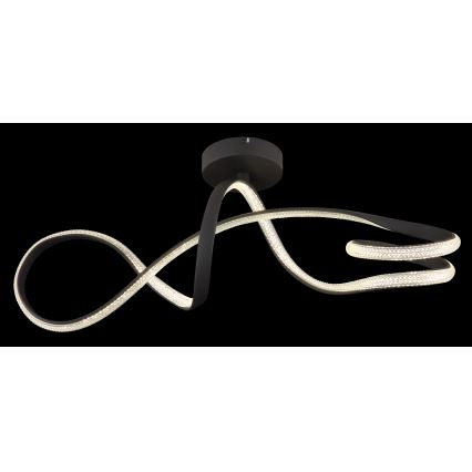 Globo - LED Πλαφονιέρα οροφής LED/30W/230V μαύρο