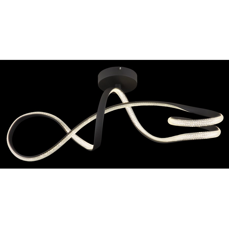 Globo - LED Πλαφονιέρα οροφής LED/30W/230V μαύρο