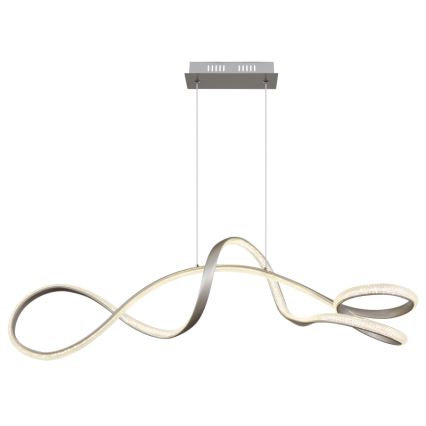 Globo -  Κρεμαστό φωτιστικό οροφής LED LED/40W/230V ματ χρώμιο