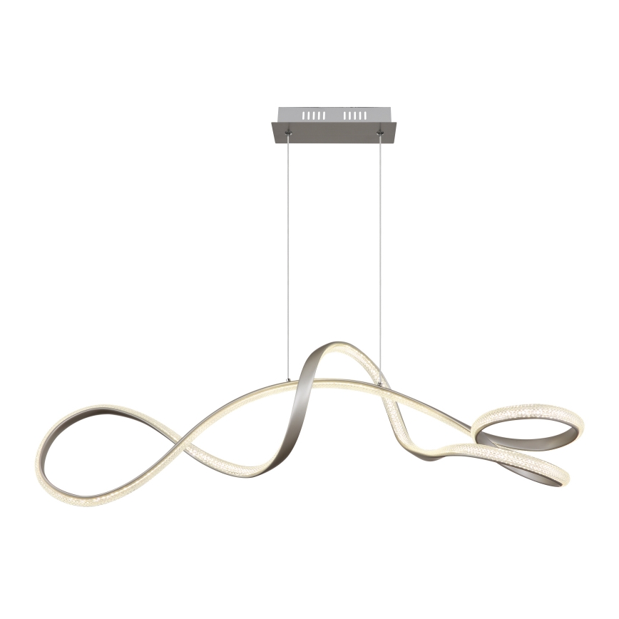 Globo -  Κρεμαστό φωτιστικό οροφής LED LED/40W/230V ματ χρώμιο