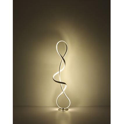 Globo - Επιδαπέδια λάμπα LED LED/36W/230V ματ χρώμιο