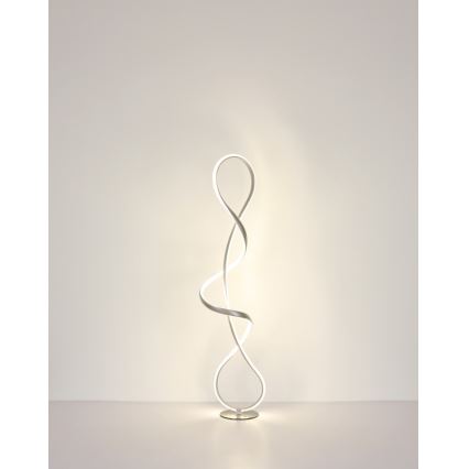 Globo - Επιδαπέδια λάμπα LED LED/36W/230V ματ χρώμιο