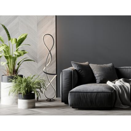 Globo - Επιδαπέδια λάμπα LED LED/36W/230V μαύρο
