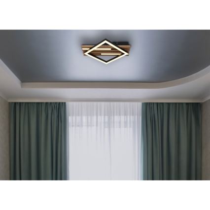 Globo - Φωτιστικό οροφής LED LED/12W/230V + LED/7W 3000K 31x33 cm