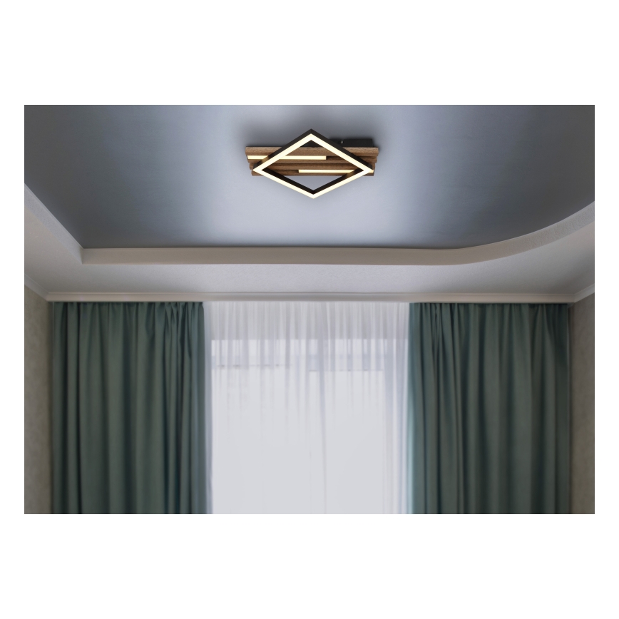 Globo - Φωτιστικό οροφής LED LED/12W/230V + LED/7W 3000K 31x33 cm
