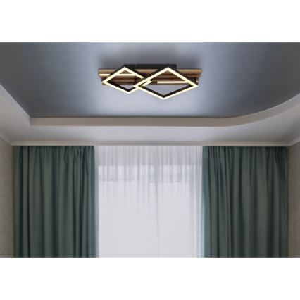 Globo - Φωτιστικό οροφής LED ED/18W/230V + LED/7W 3000K 31x47,5 cm