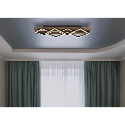 Globo - Φωτιστικό οροφής LED/30W/230V + LED/12W 3000K 31x82cm