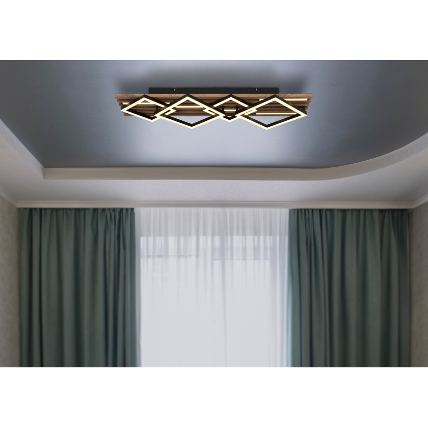 Globo - Φωτιστικό οροφής LED/30W/230V + LED/12W 3000K 31x82cm