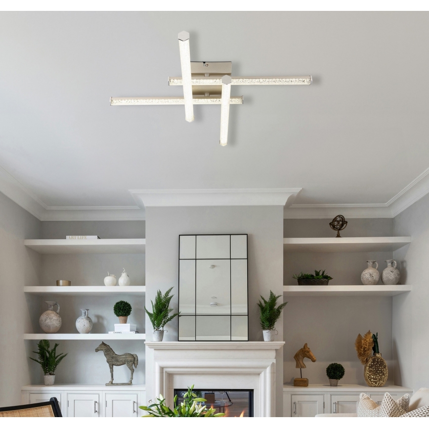 Globo - Φωτιστικό οροφής LED LED/24W/230V 4000K ματ χρώμιο