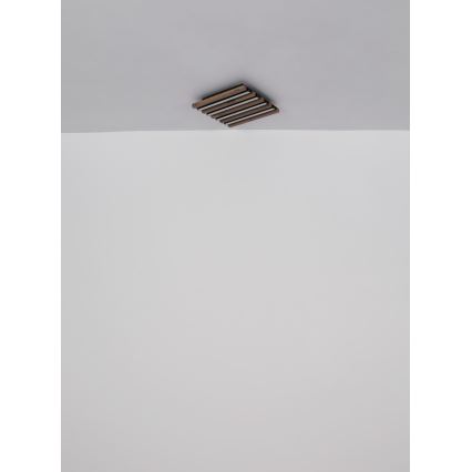 Globo - Φωτιστικό οροφής LED LED/30W/230V 3000K 45x45 cm ξύλο
