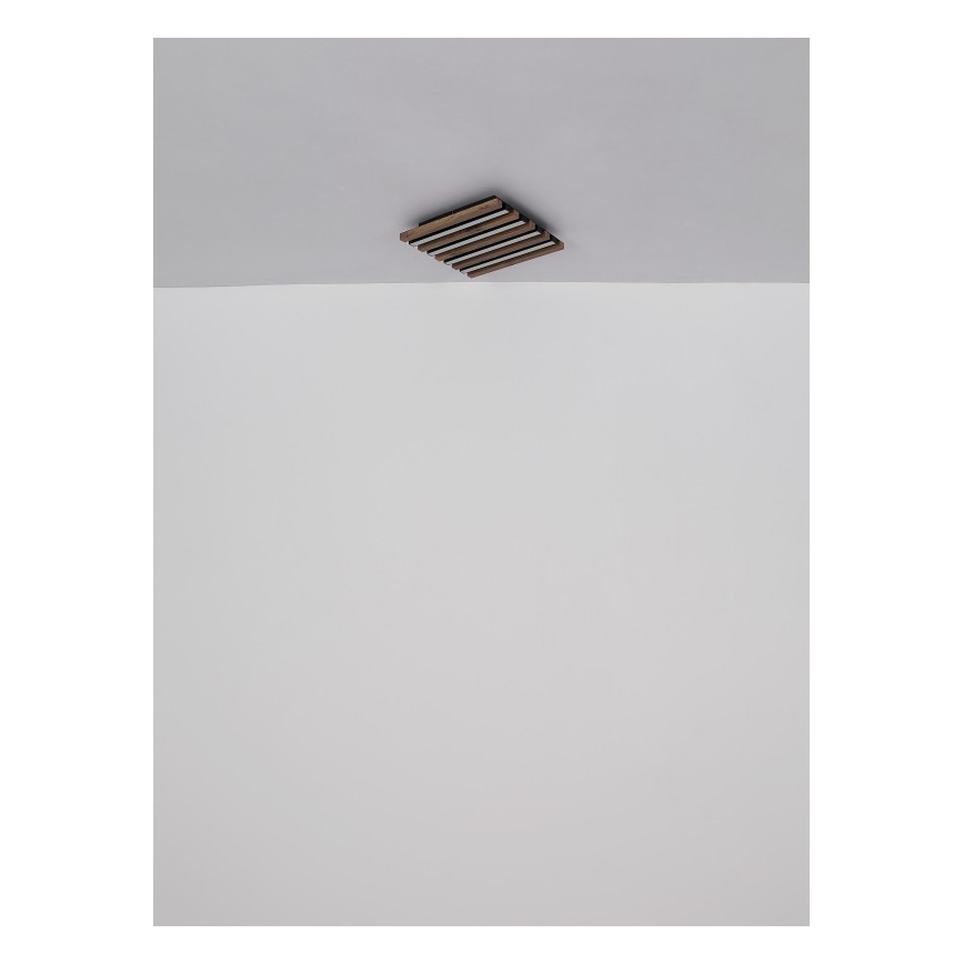 Globo - Φωτιστικό οροφής LED LED/30W/230V 3000K 45x45 cm ξύλο