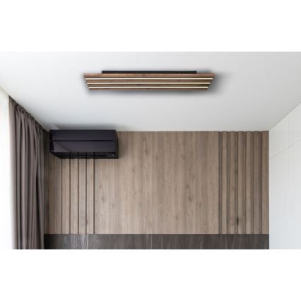 Globo - Φωτιστικό οροφής LED LED/30W/230V 3000K 80x20 cm ξύλο