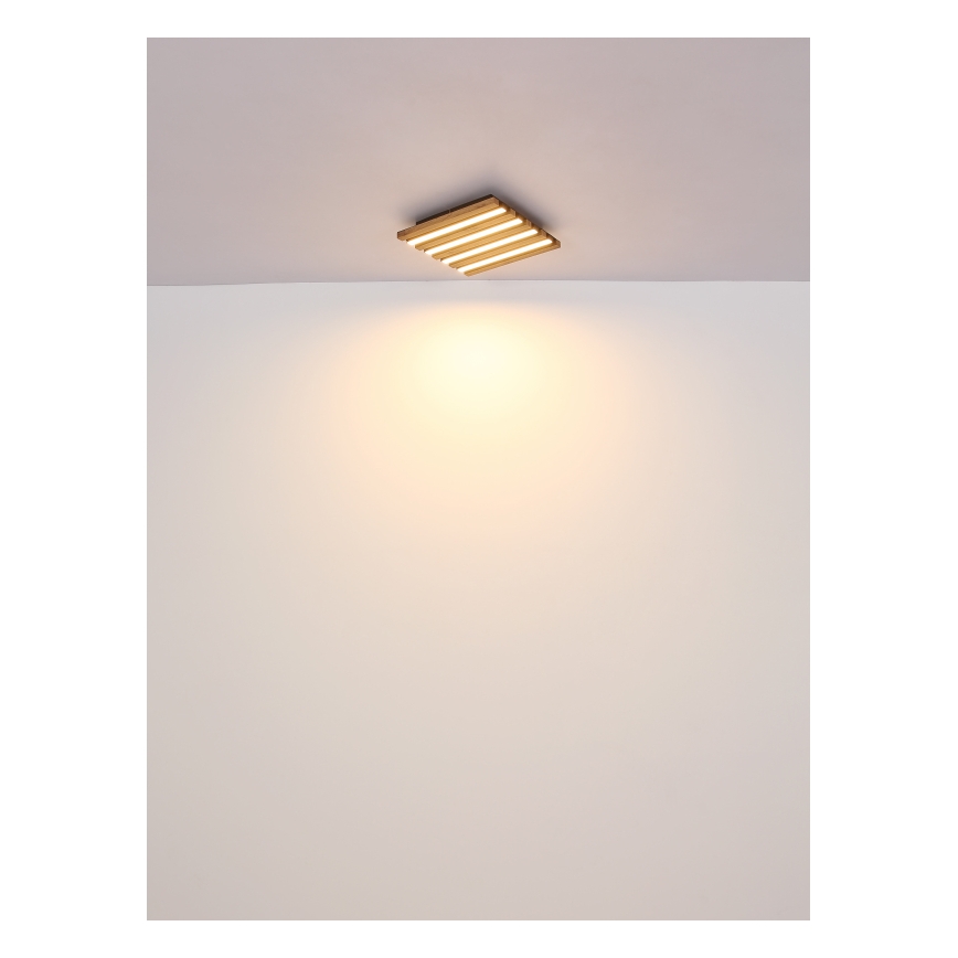 Globo - Φωτιστικό οροφής LED LED/30W/230V 3000K 80x20 cm ξύλο