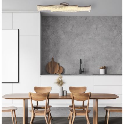 Globo - Φωτιστικό οροφής LED LED/35W/230V 3200K 18x108 cm ματ χρώμιο
