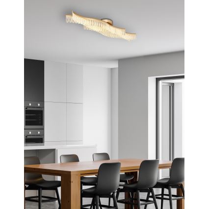 Globo - Φωτιστικό οροφής LED LED/35W/230V 3200K 18x108 cm χρυσό