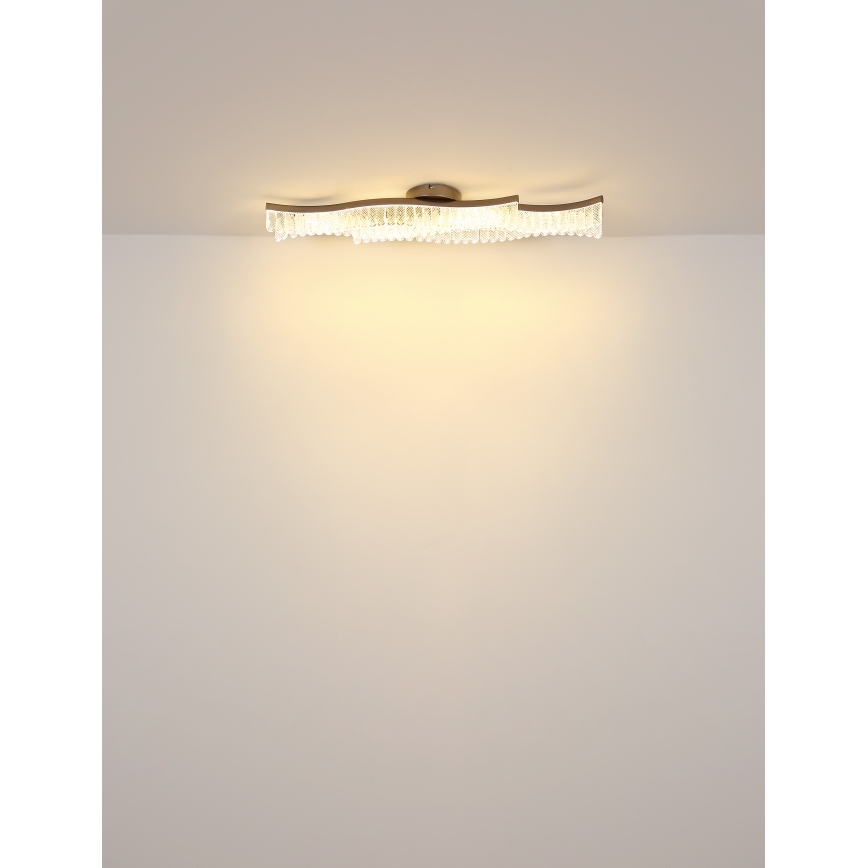 Globo - Φωτιστικό οροφής LED LED/35W/230V 3200K 18x108 cm χρυσό