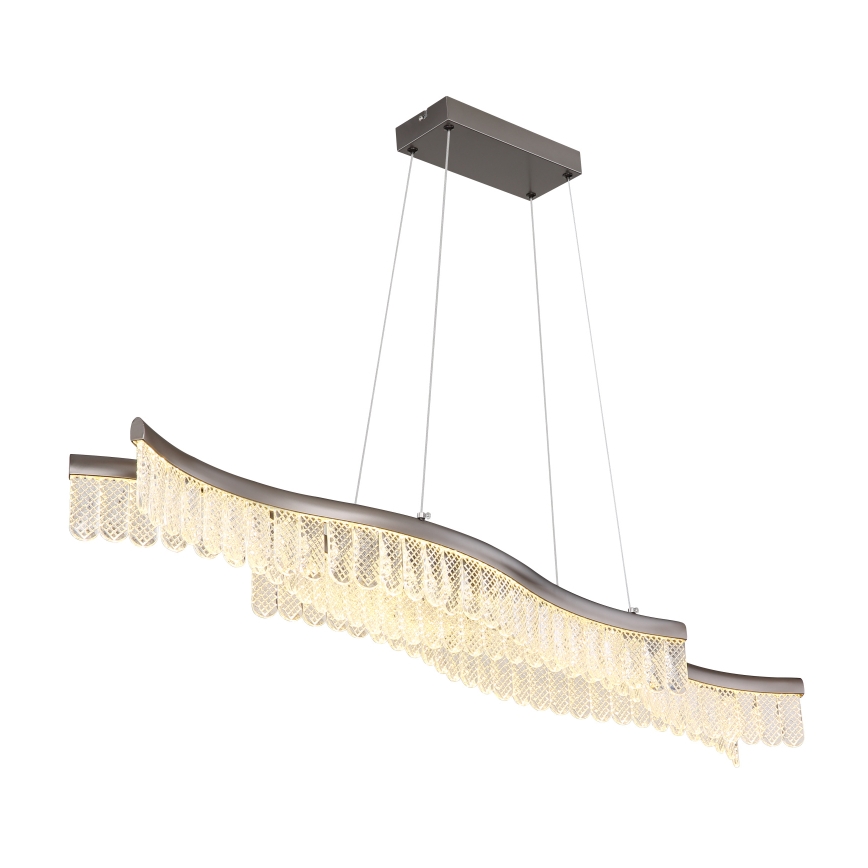 Globo -  Κρεμαστό φωτιστικό οροφής LED LED/35W/230V 3200K ματ χρώμιο