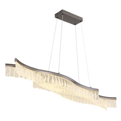 Globo -  Κρεμαστό φωτιστικό οροφής LED LED/35W/230V 3200K ματ χρώμιο