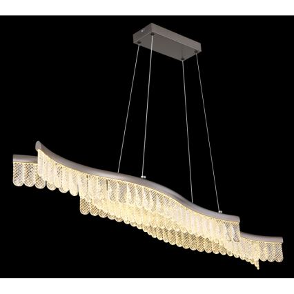 Globo -  Κρεμαστό φωτιστικό οροφής LED LED/35W/230V 3200K ματ χρώμιο