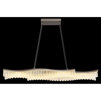 Globo -  Κρεμαστό φωτιστικό οροφής LED LED/35W/230V 3200K ματ χρώμιο