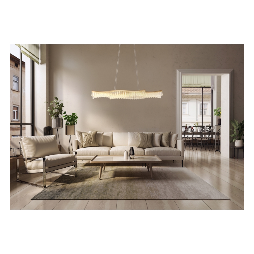 Globo -  Κρεμαστό φωτιστικό οροφής LED LED/35W/230V 3200K χρυσό