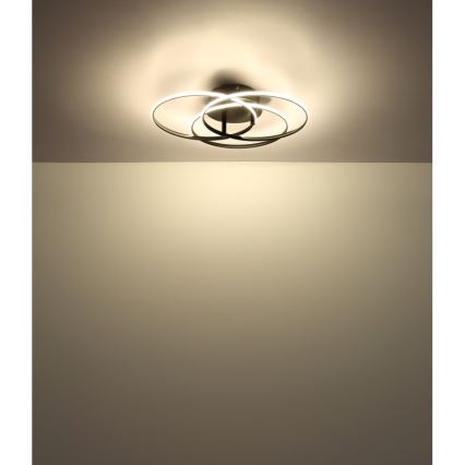 Globo - Φωτιστικό οροφής LED LED/40W/230V 4000K διάμετρος 45,6 cm μαύρο